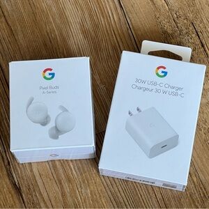 BRAND NEW Google Pixel Ear Buds A-Series | Charger
